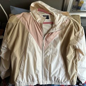 Abercrombie windbreaker jacket very lightweight and thinly lined.